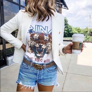 Anine Bing Tiger Tee